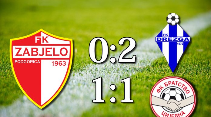 PREGLED: FK Zabjelo - FK Drezga, FK Bratstvo (VIDEO)