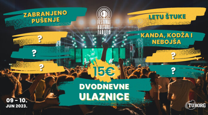 Počela prodaja ulaznica za Festival kulture Zabjelo po PROMO cijeni