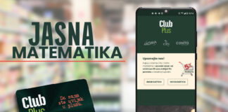 Iskoristite povoljnosti kupovine sa CLUB PLUS programom lojalnosti – da uvijek budete u plusu
