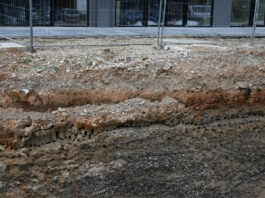 Na zabjelskom gradilištu se nastanila kolonija lasta, radovi zaustavljeni do avgusta