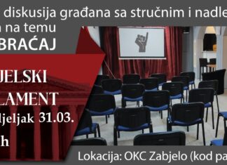 Zabjelčani o saobraćaju sa stručnim i nadležnim licima 31. marta u Omladinskom kulturnom centru Zabjelo Zabjelčani o saobraćaju sa stručnim i nadležnim licima 31. marta u Omladinskom kulturnom centru Zabjelo