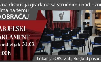 Zabjelčani o saobraćaju sa stručnim i nadležnim licima 31. marta u Omladinskom kulturnom centru Zabjelo Zabjelčani o saobraćaju sa stručnim i nadležnim licima 31. marta u Omladinskom kulturnom centru Zabjelo