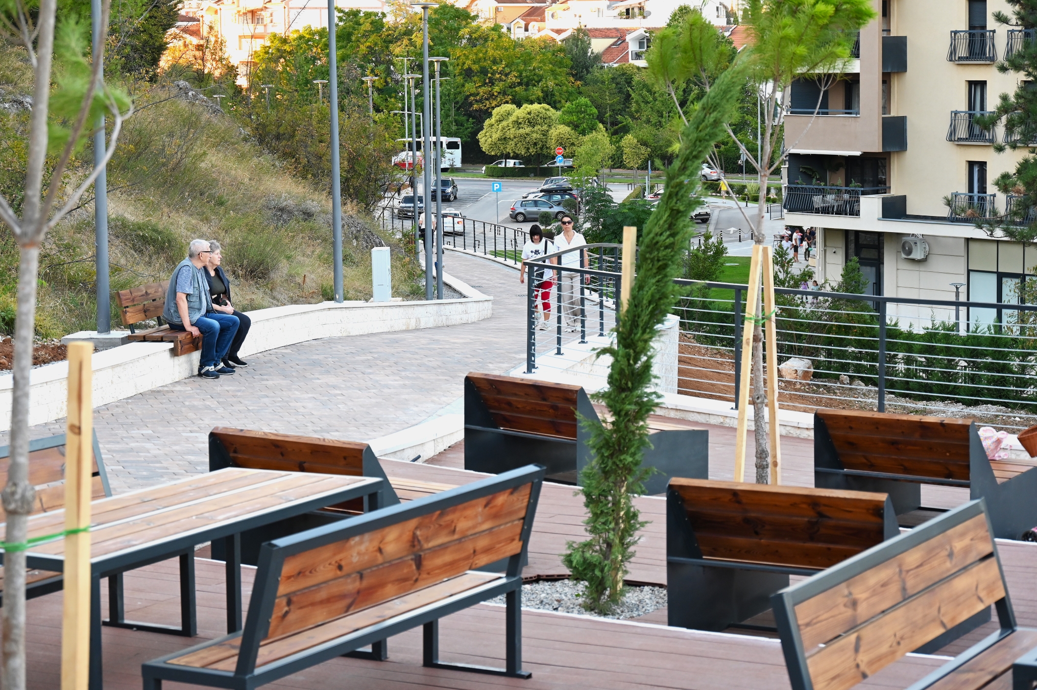 Otvoreno šetalište na Ljuboviću